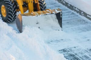 Snow removal in Fremont